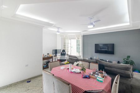 Sala de casa de condomínio à venda com 3 quartos, 122m² em Vila América, Santo André