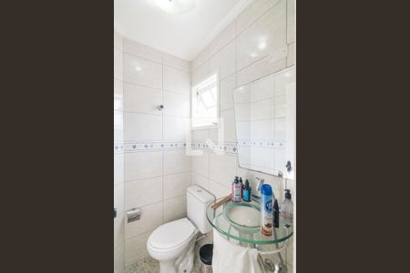 Lavabo de casa de condomínio à venda com 3 quartos, 122m² em Vila América, Santo André