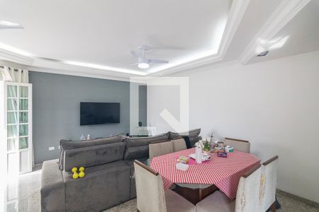 Sala de casa de condomínio à venda com 3 quartos, 122m² em Vila América, Santo André