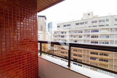 Varanda de apartamento à venda com 2 quartos, 70m² em Bela Vista, São Paulo