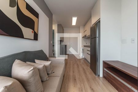 Sala - Cozinha de apartamento para alugar com 1 quarto, 33m² em Ipiranga, São Paulo