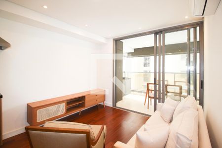 Sala de apartamento à venda com 2 quartos, 70m² em Vila Nova Conceição, São Paulo