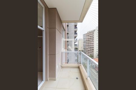 Varanda da Sala de apartamento para alugar com 1 quarto, 31m² em Vila Mariana, São Paulo