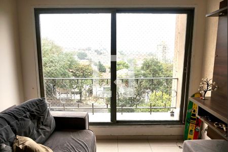 Vista sala de apartamento à venda com 2 quartos, 69m² em Nova Piraju, São Paulo