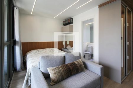 Studio para alugar com 29m², 1 quarto e sem vagaSuíte/Sala