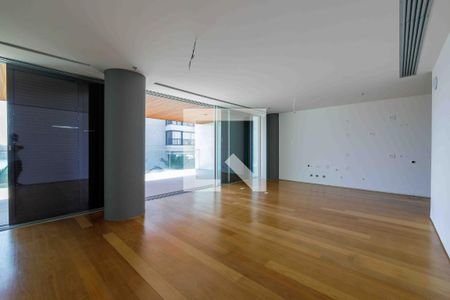 Sala de apartamento para alugar com 1 quarto, 122m² em Barra da Tijuca, Rio de Janeiro