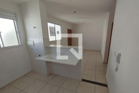 Cozinha - Lavanderia de apartamento para alugar com 2 quartos, 45m² em Chácaras Hipica, Ribeirão Preto