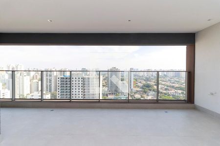 Sala - Varanda de apartamento à venda com 3 quartos, 125m² em Campo Belo, São Paulo