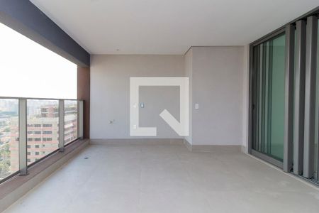 Sala - Varanda de apartamento à venda com 3 quartos, 125m² em Campo Belo, São Paulo