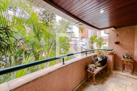 Varanda da Sala de apartamento à venda com 4 quartos, 127m² em Vila Prudente, São Paulo