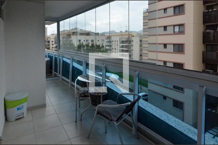 Varanda de apartamento à venda com 3 quartos, 91m² em Recreio dos Bandeirantes, Rio de Janeiro
