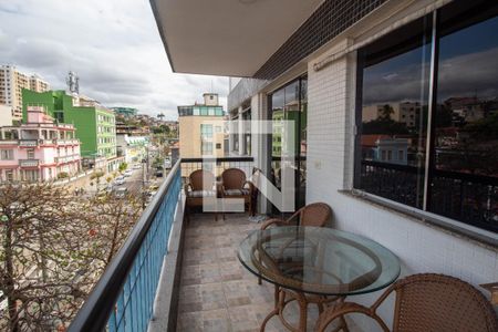 Varanda da Sala de apartamento para alugar com 2 quartos, 104m² em Ramos, Rio de Janeiro