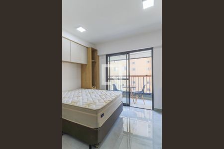 Sala/Quarto de kitnet/studio para alugar com 1 quarto, 24m² em Brooklin, São Paulo