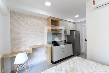 Sala/Quarto de kitnet/studio para alugar com 1 quarto, 24m² em Brooklin, São Paulo