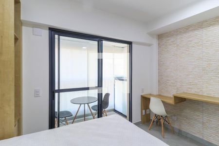 Sala/Quarto de kitnet/studio para alugar com 1 quarto, 24m² em Brooklin, São Paulo