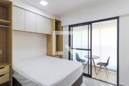 Sala/Quarto de kitnet/studio para alugar com 1 quarto, 24m² em Brooklin, São Paulo