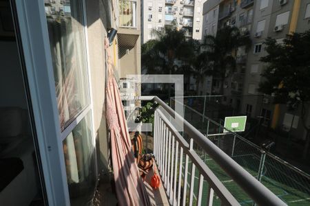 Sacada da Sala de apartamento à venda com 3 quartos, 69m² em Tristeza, Porto Alegre