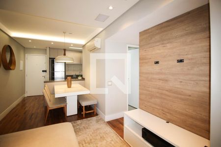 Sala de apartamento para alugar com 2 quartos, 70m² em Vila Olímpia, São Paulo