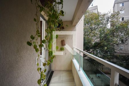 Varanda de apartamento à venda com 2 quartos, 62m² em Paraíso do Morumbi, São Paulo