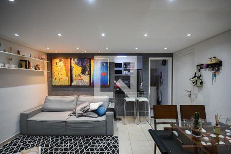 Sala de apartamento à venda com 2 quartos, 62m² em Paraíso do Morumbi, São Paulo