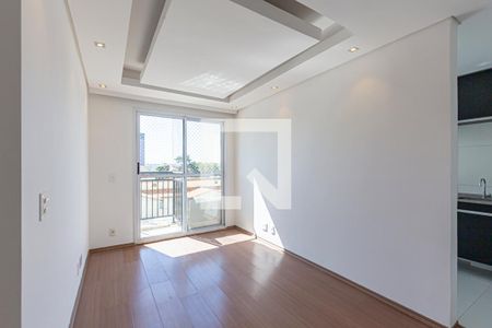 Sala de apartamento para alugar com 2 quartos, 54m² em Vila Homero Thon, Santo André