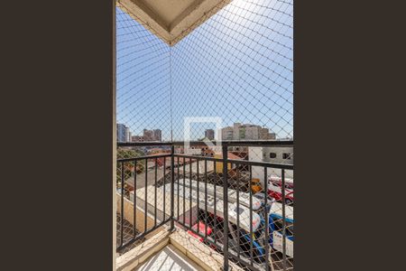 Varanda da Sala de apartamento para alugar com 2 quartos, 54m² em Vila Homero Thon, Santo André