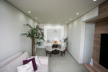 Sala de apartamento à venda com 2 quartos, 64m² em Vila Pirajussara, São Paulo