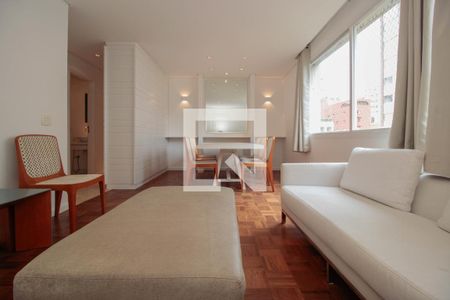 Sala de apartamento à venda com 2 quartos, 81m² em Pinheiros, São Paulo