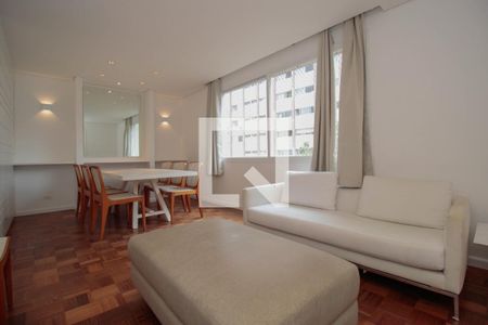 Sala de apartamento à venda com 2 quartos, 81m² em Pinheiros, São Paulo