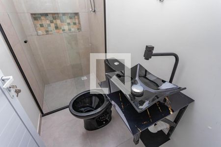 Banheiro  de apartamento para alugar com 1 quarto, 32m² em Taboão, Diadema