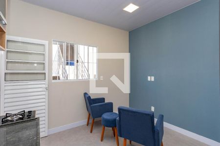 Sala  de apartamento para alugar com 1 quarto, 32m² em Taboão, Diadema