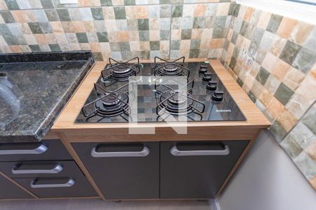 Cozinha  de apartamento para alugar com 2 quartos, 45m² em Taboão, Diadema