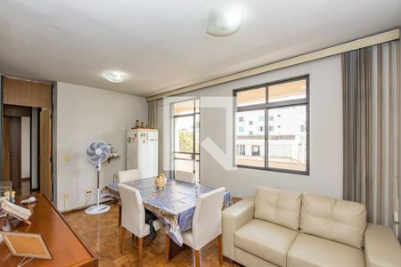 Sala de apartamento para alugar com 3 quartos, 70m² em Estoril, Belo Horizonte