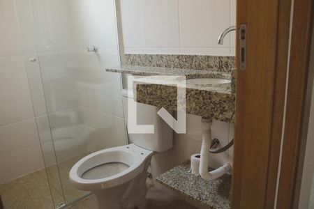 Banheiro de apartamento à venda com 1 quarto, 35m² em Vila Isolina Mazzei, São Paulo