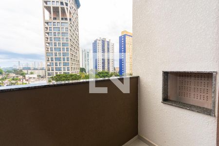 Sacada da Sala de apartamento para alugar com 1 quarto, 40m² em Mossunguê, Curitiba