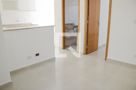 Sala/Cozinha de apartamento à venda com 1 quarto, 35m² em Vila Isolina Mazzei, São Paulo