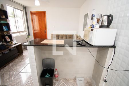 Cozinha de apartamento à venda com 2 quartos, 45m² em Duque de Caxias, São Leopoldo