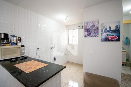 Cozinha de apartamento à venda com 2 quartos, 45m² em Duque de Caxias, São Leopoldo