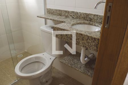 Banheiro de apartamento à venda com 1 quarto, 35m² em Vila Isolina Mazzei, São Paulo