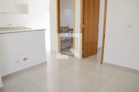 Sala/Cozinha de apartamento à venda com 1 quarto, 35m² em Vila Isolina Mazzei, São Paulo