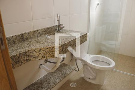 Banheiro de apartamento à venda com 1 quarto, 35m² em Vila Isolina Mazzei, São Paulo