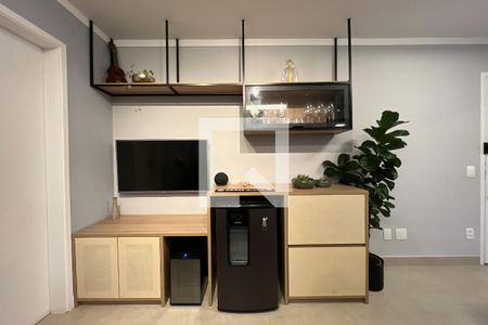 Sala de apartamento para alugar com 1 quarto, 42m² em Vila Olímpia, São Paulo