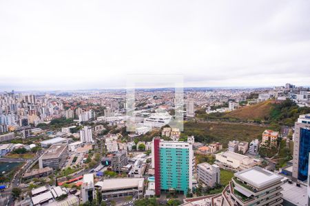 Vista cobertura de apartamento para alugar com 1 quarto, 45m² em Estoril, Belo Horizonte