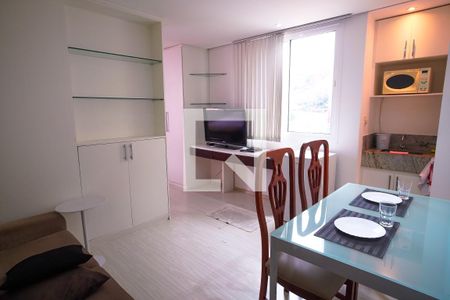 Sala de apartamento à venda com 1 quarto, 45m² em Estoril, Belo Horizonte