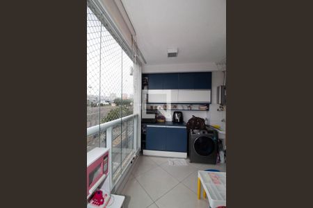 Varanda da Sala de apartamento à venda com 2 quartos, 60m² em Vila Endres, Guarulhos