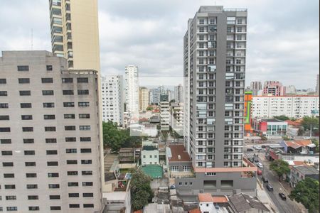 Vista da varanda de kitnet/studio à venda com 1 quarto, 29m² em Vila Mariana, São Paulo