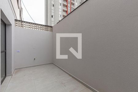 Quintal da Sala de casa de condomínio à venda com 2 quartos, 100m² em Parque Industriario, Santo André