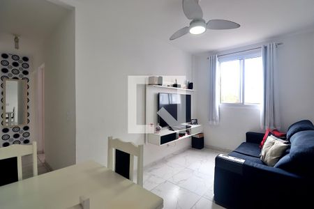 Sala de apartamento para alugar com 2 quartos, 45m² em Parque das Nações, Santo André