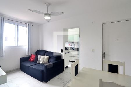 Sala de apartamento para alugar com 2 quartos, 45m² em Parque das Nações, Santo André