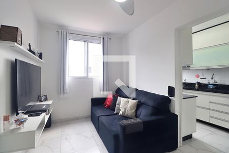 Sala de apartamento para alugar com 2 quartos, 45m² em Parque das Nações, Santo André